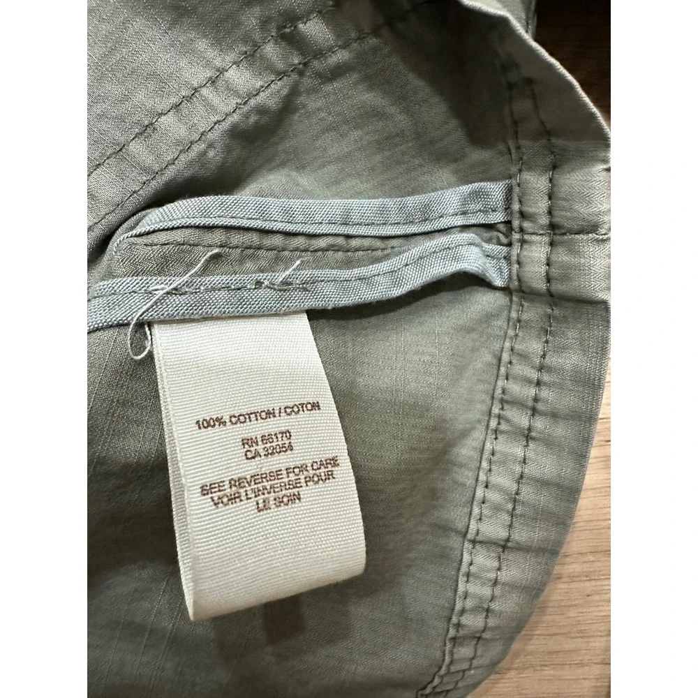 Free People 1970 Regimental Military Jacket‎ - Olive Green Utility - Size 6